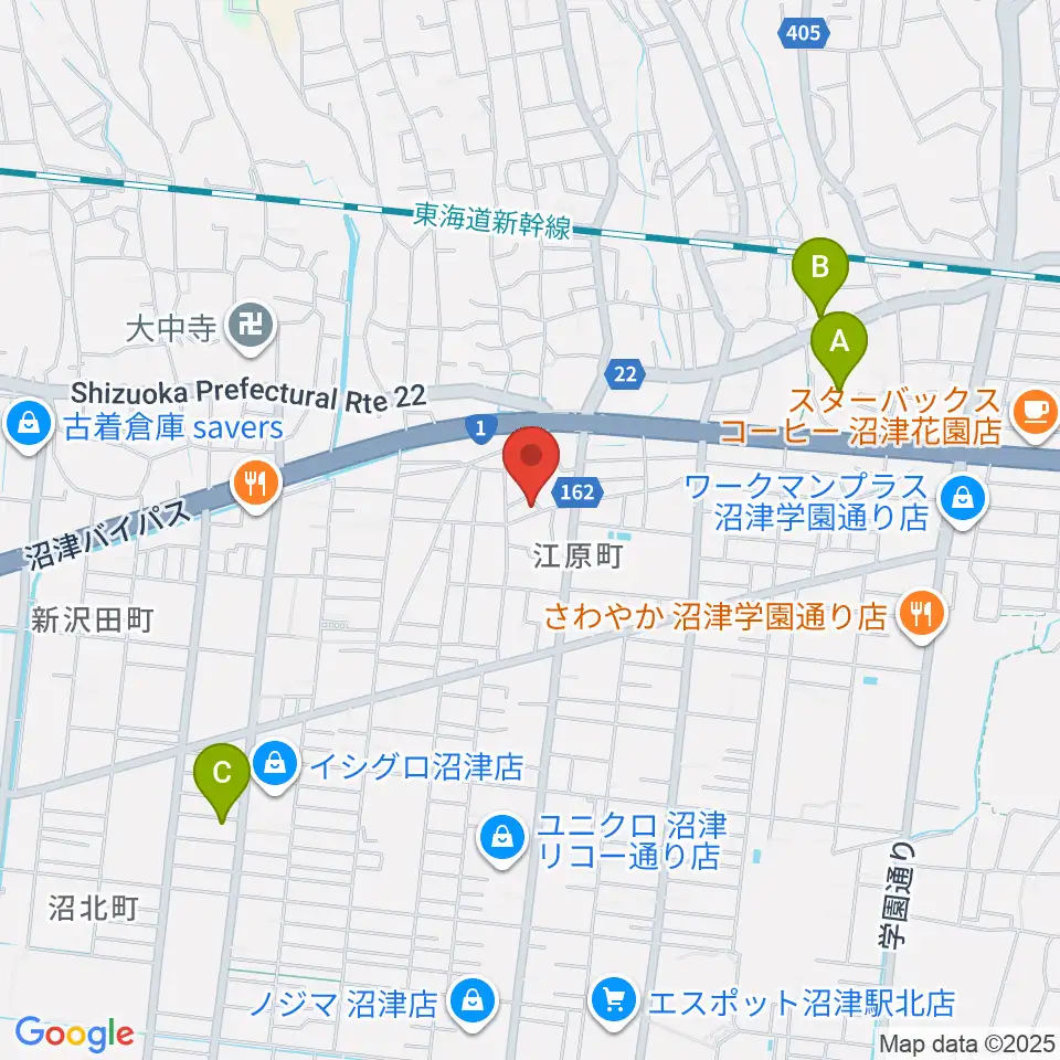Studio SONICS周辺のホテル一覧地図