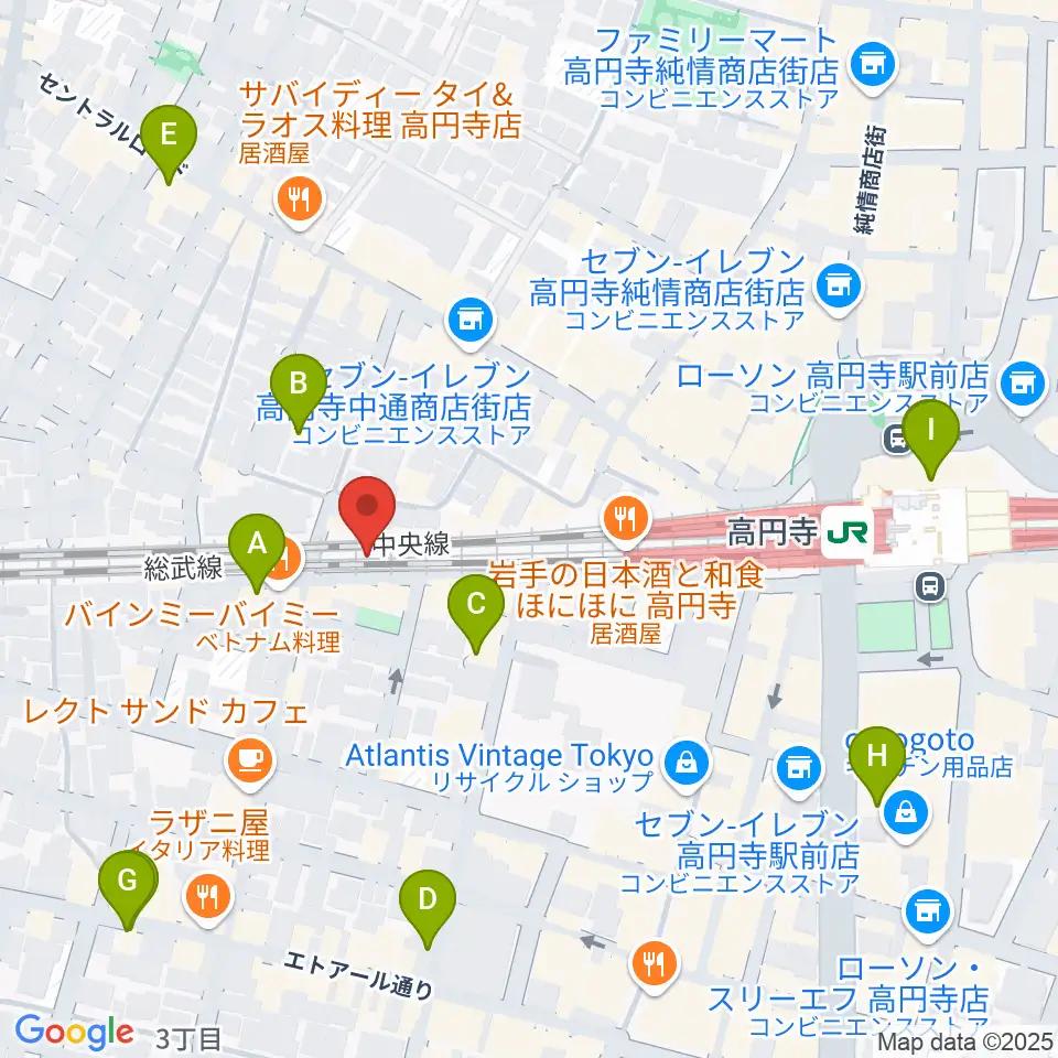 無力無善寺周辺のホテル一覧地図