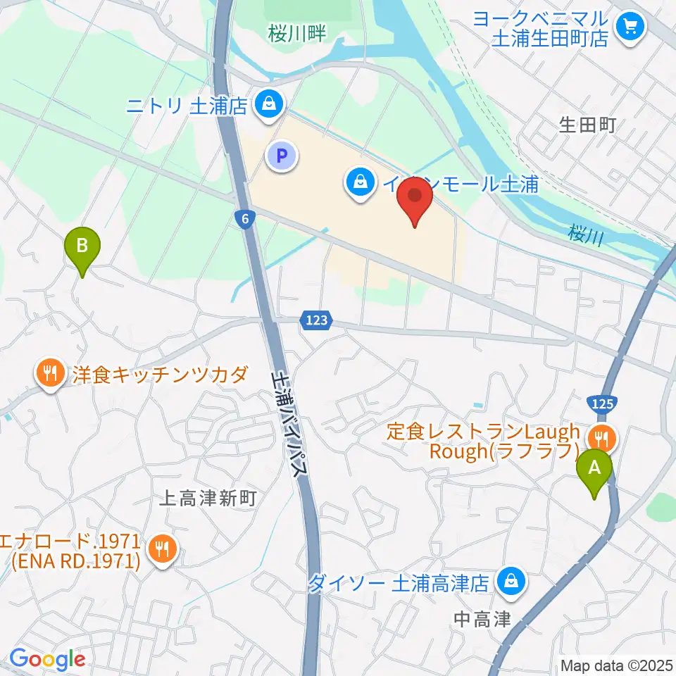 シネマサンシャイン土浦周辺のホテル一覧地図