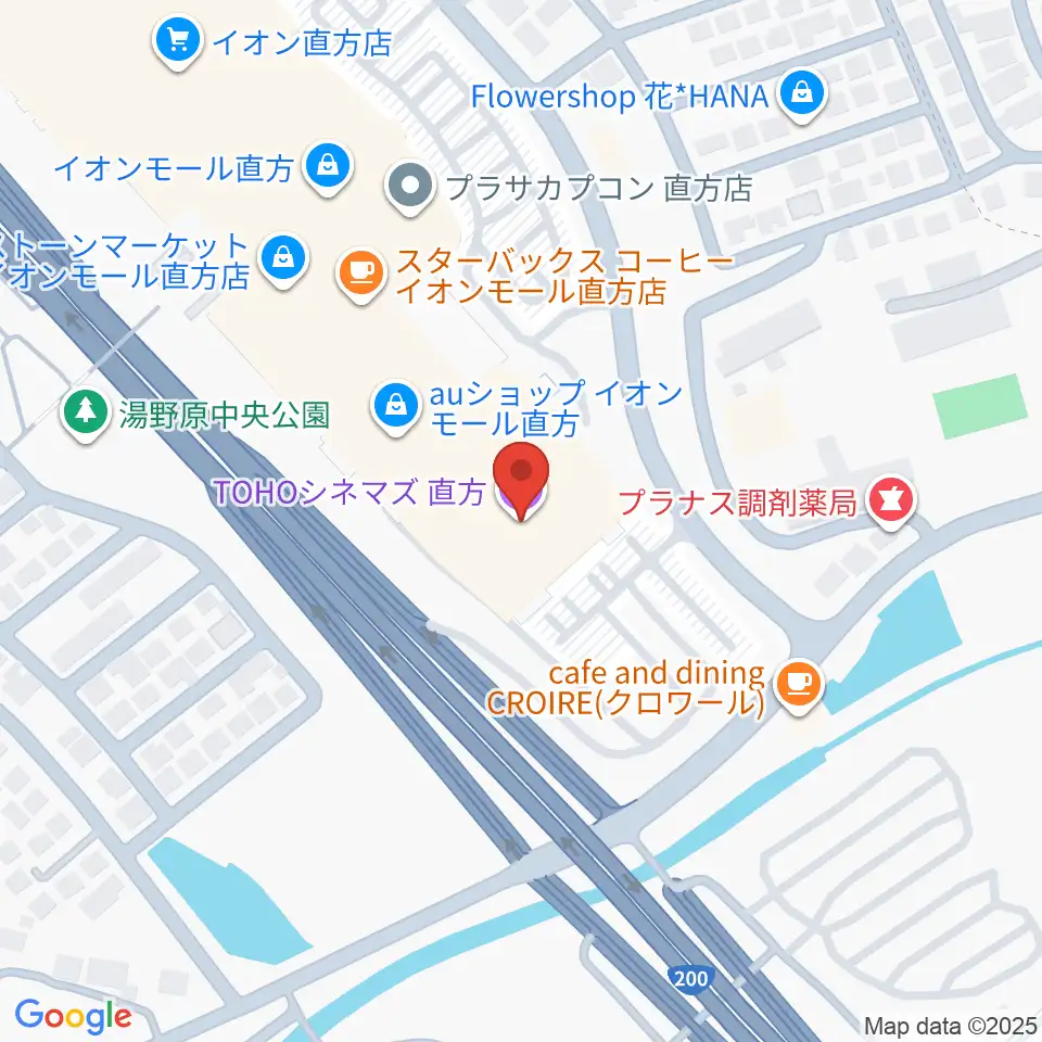 TOHOシネマズ直方周辺のホテル一覧地図