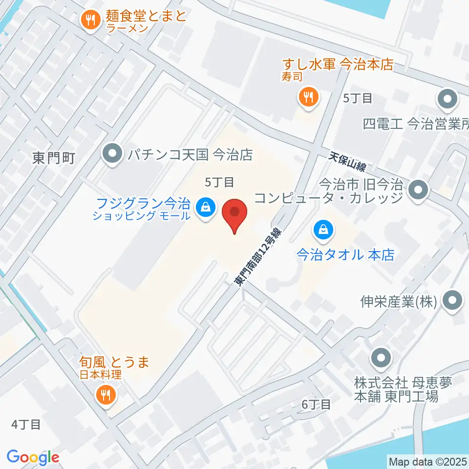 ユナイテッド・シネマ フジグラン今治周辺のホテル一覧地図