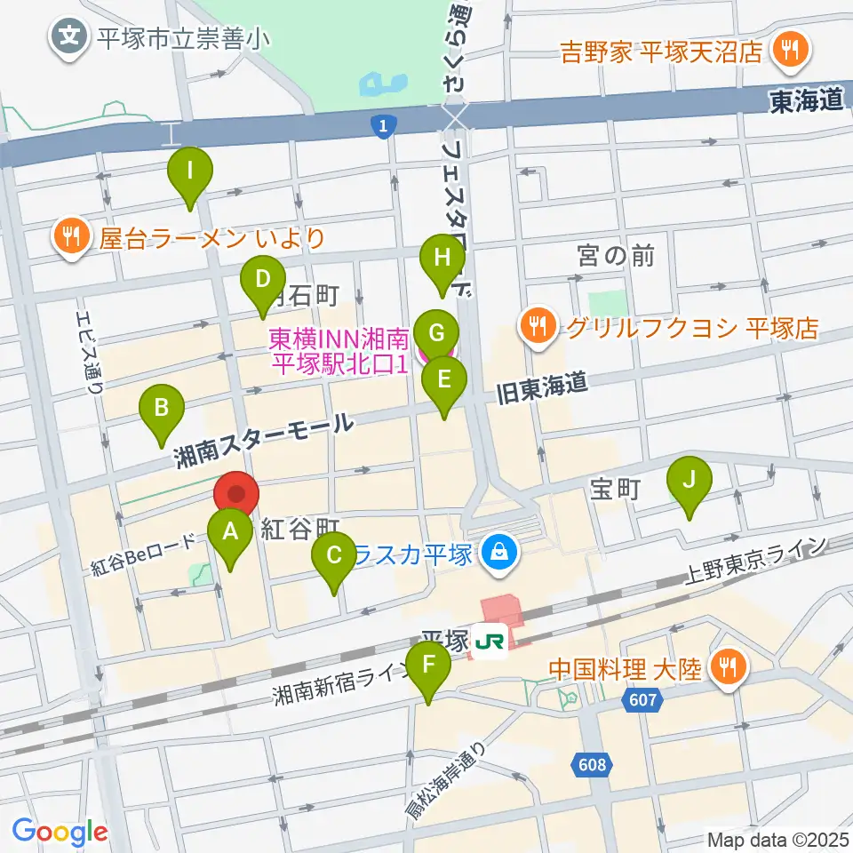 Jazz Bar Pianoforte周辺のホテル一覧地図