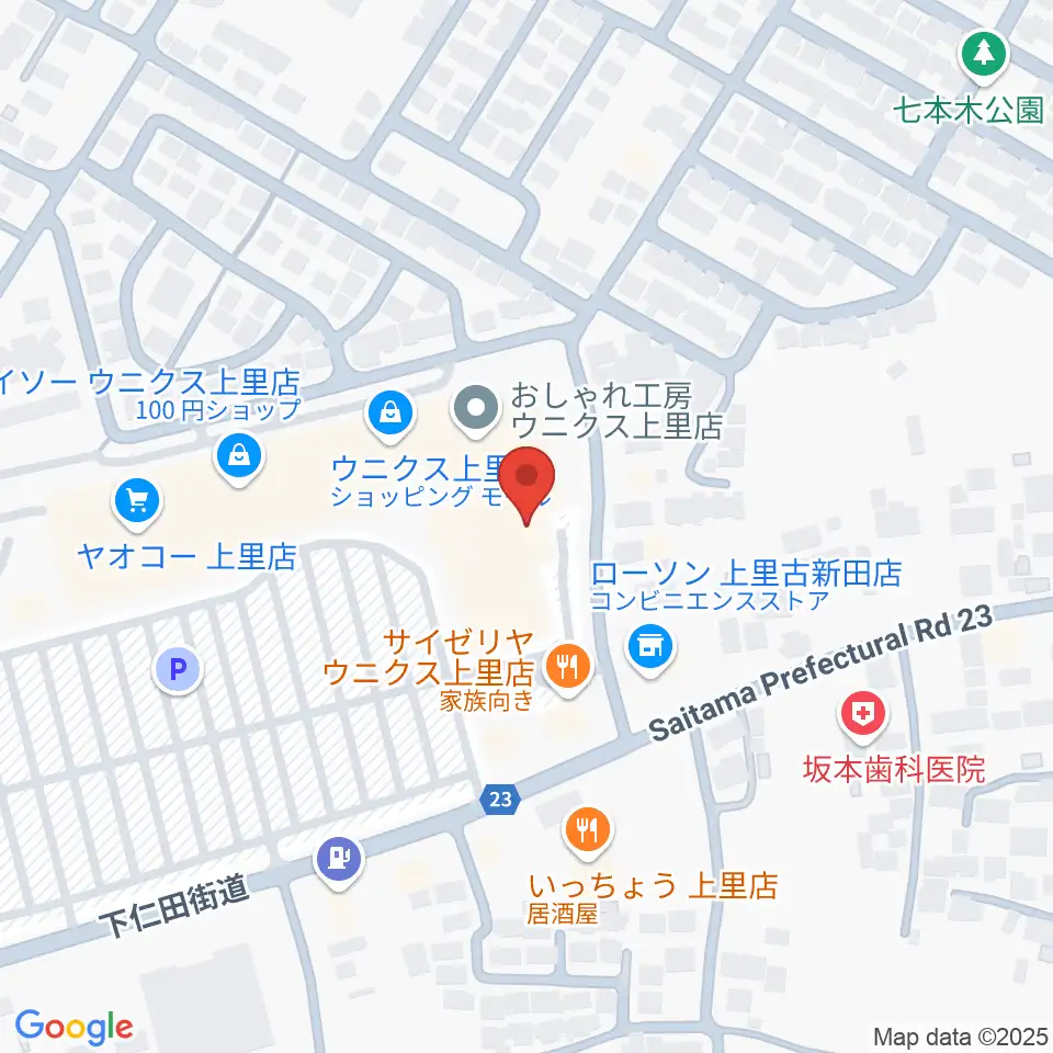 ユナイテッド・シネマ ウニクス上里周辺のホテル一覧地図