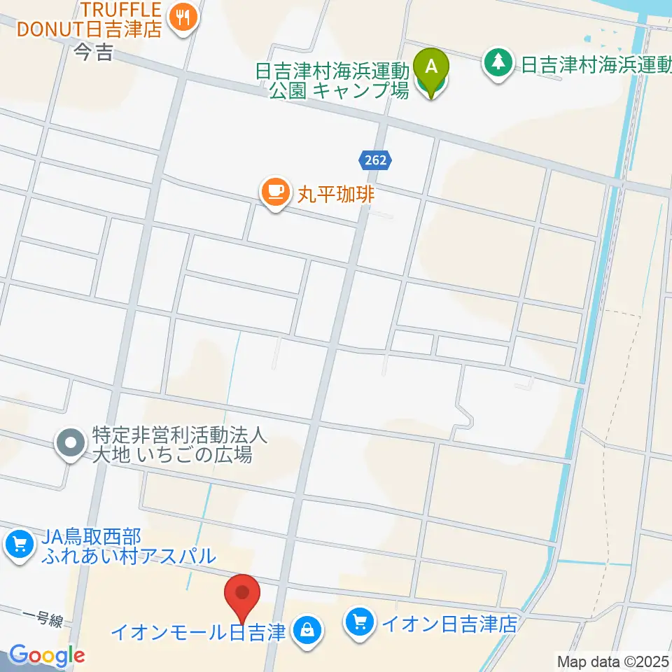MOVIX日吉津周辺のホテル一覧地図