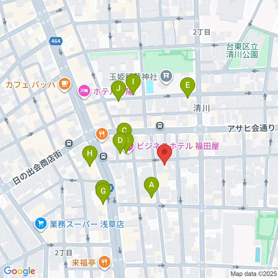 Void Lab周辺のホテル一覧地図