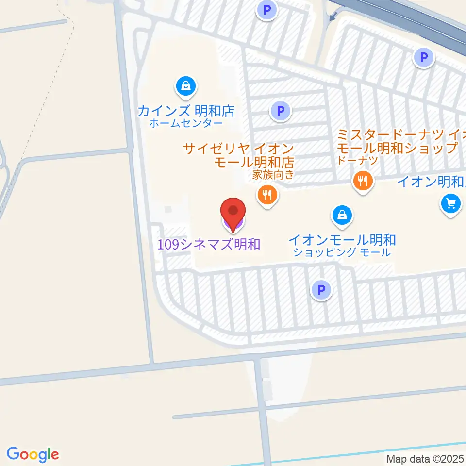 109シネマズ明和周辺のホテル一覧地図
