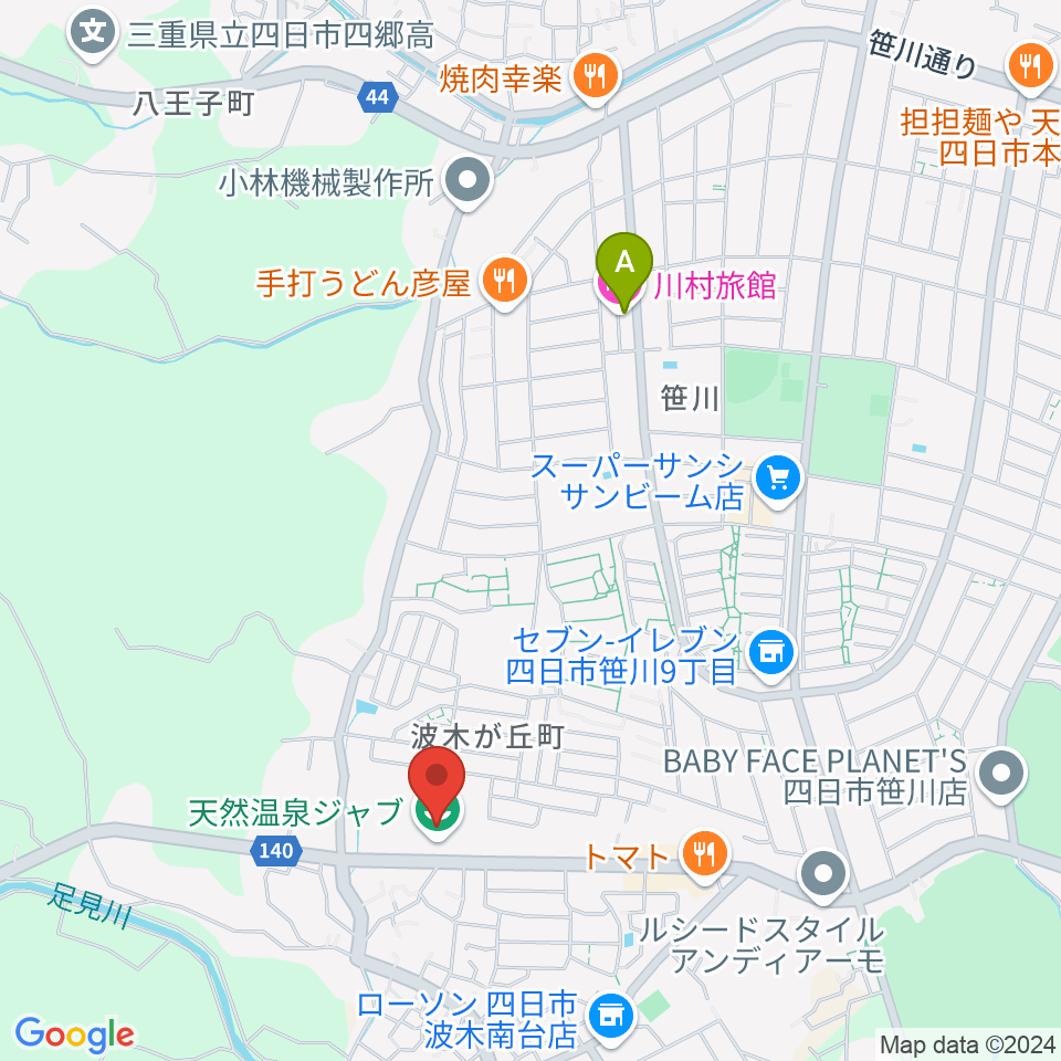 Studio-JAB周辺のホテル一覧地図