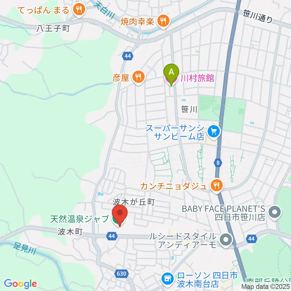 Studio-JAB周辺のホテル一覧地図