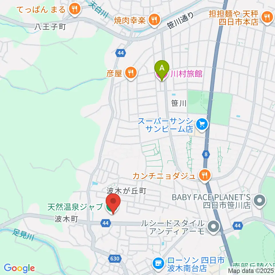 Studio-JAB周辺のホテル一覧地図