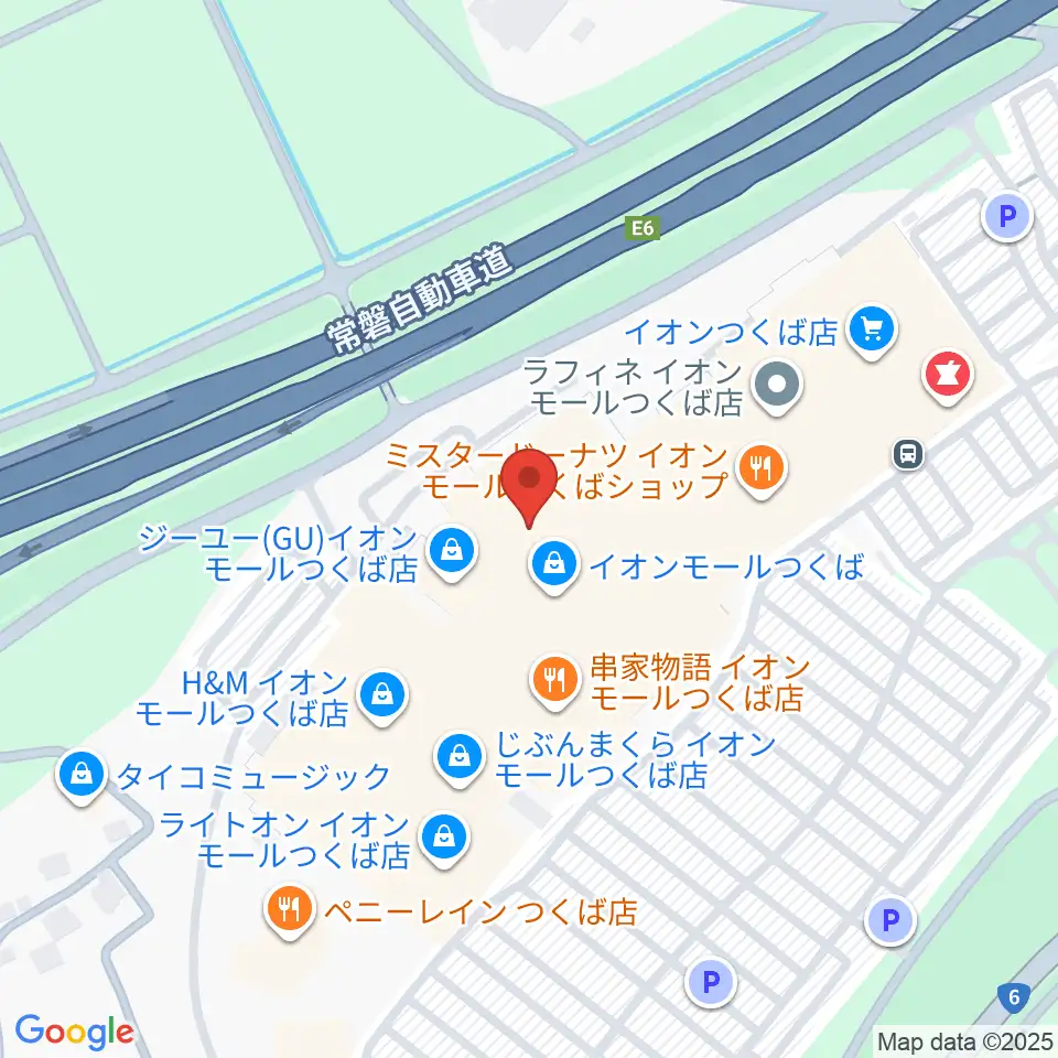 USシネマつくば周辺のホテル一覧地図