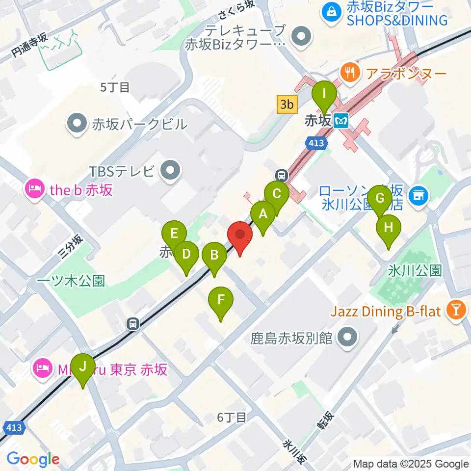 Bossa Nova & Jazz Club Kei周辺のホテル一覧地図