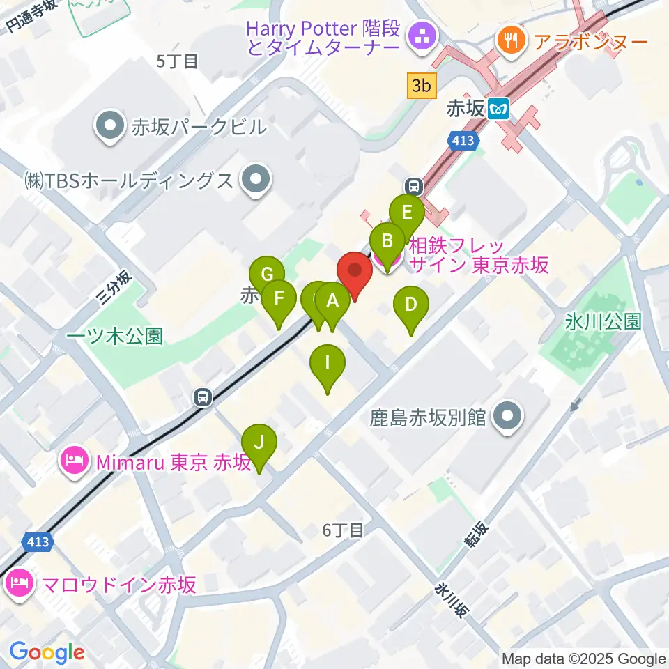 Bossa Nova & Jazz Club Kei周辺のホテル一覧地図