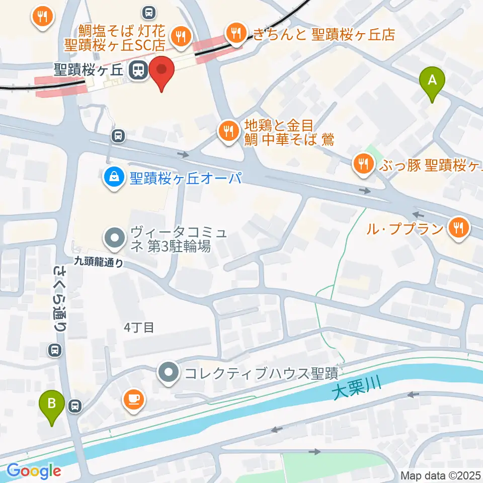 せいせきアウラホール周辺のホテル一覧地図