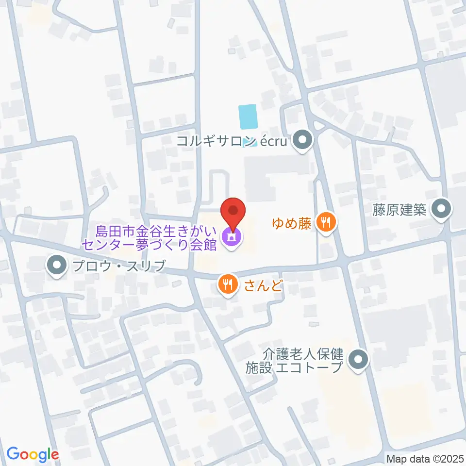 夢づくり会館周辺のホテル一覧地図