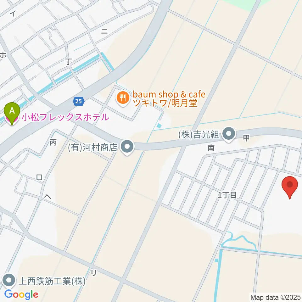小松市民センター周辺のホテル一覧地図