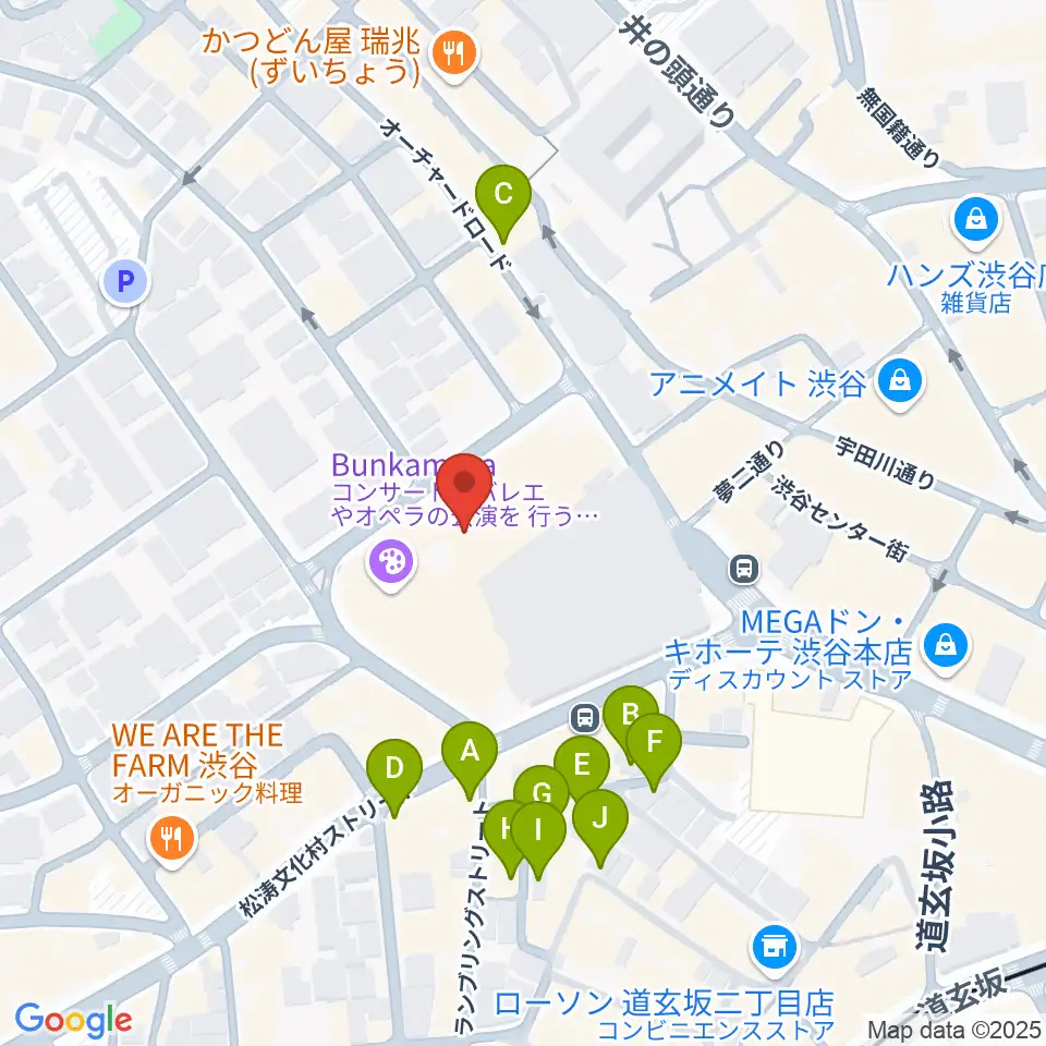 ル・シネマ周辺のホテル一覧地図