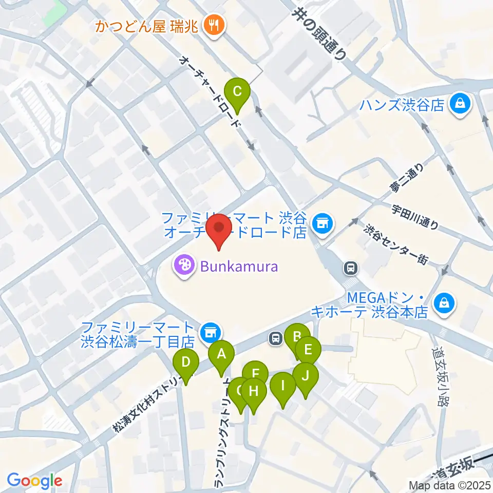 ル・シネマ周辺のホテル一覧地図