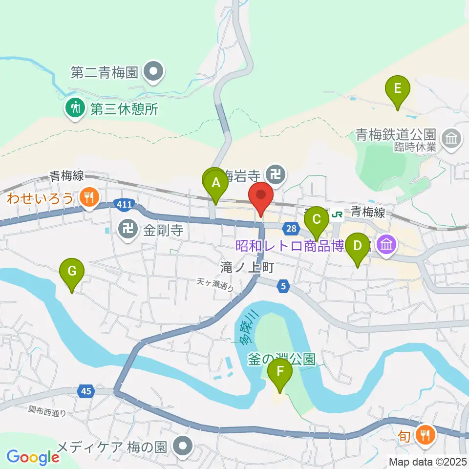S&Dたまぐーセンター周辺のホテル一覧地図