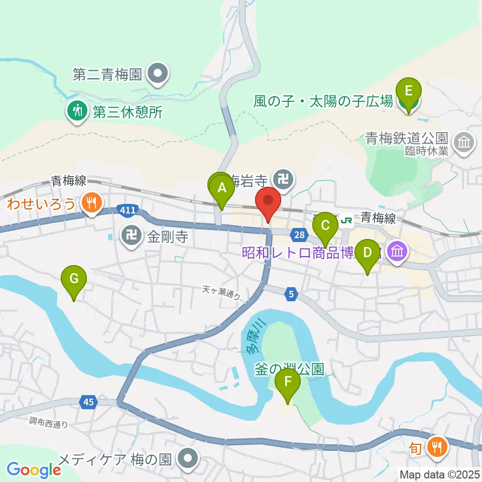 S&Dたまぐーセンター周辺のホテル一覧地図
