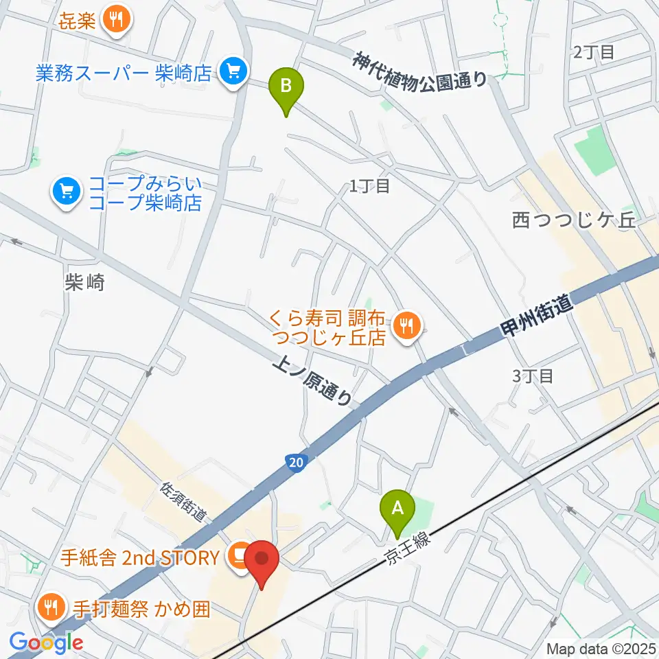 柴崎RATHOLE周辺のホテル一覧地図