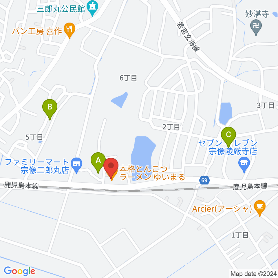 ジョーカーズサウンド周辺のホテル一覧地図