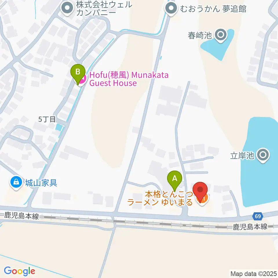 ジョーカーズサウンド周辺のホテル一覧地図
