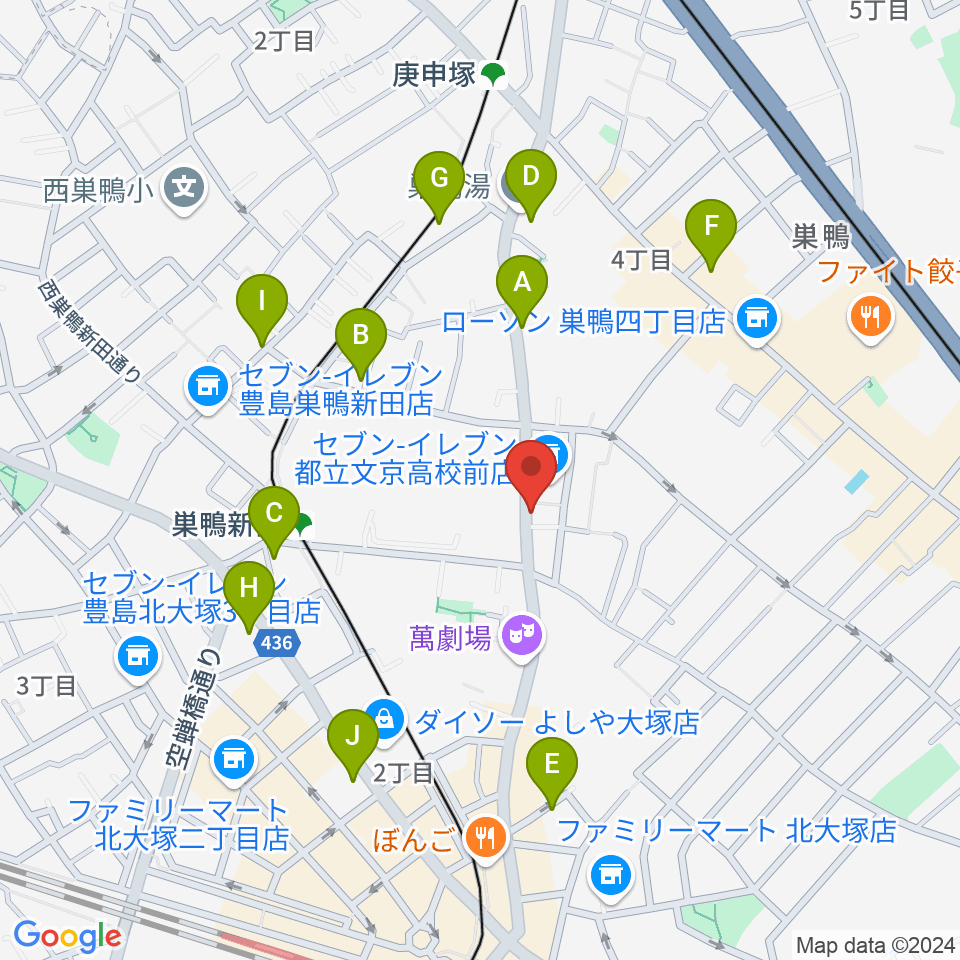 シネマハウス大塚周辺のホテル一覧地図