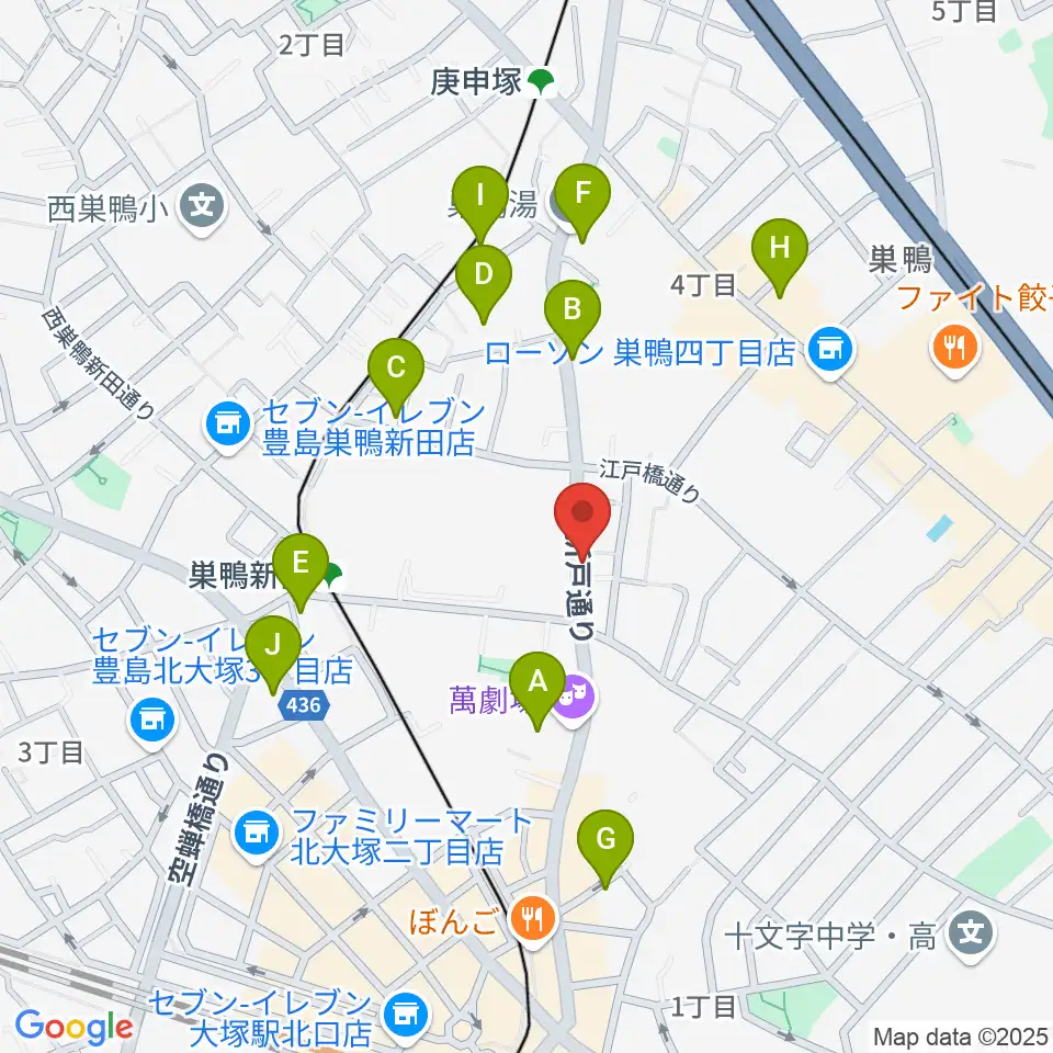 シネマハウス大塚周辺のホテル一覧地図