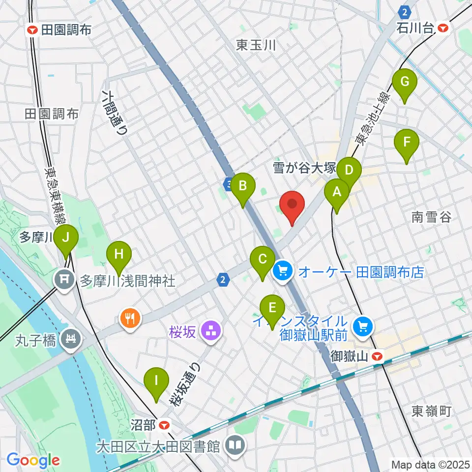 Studio PJ周辺のホテル一覧地図