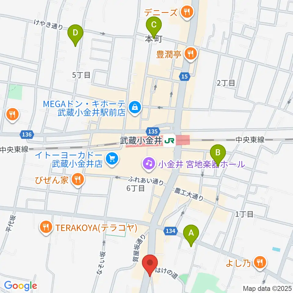 PLUS+FACTOR STUDIO周辺のホテル一覧地図