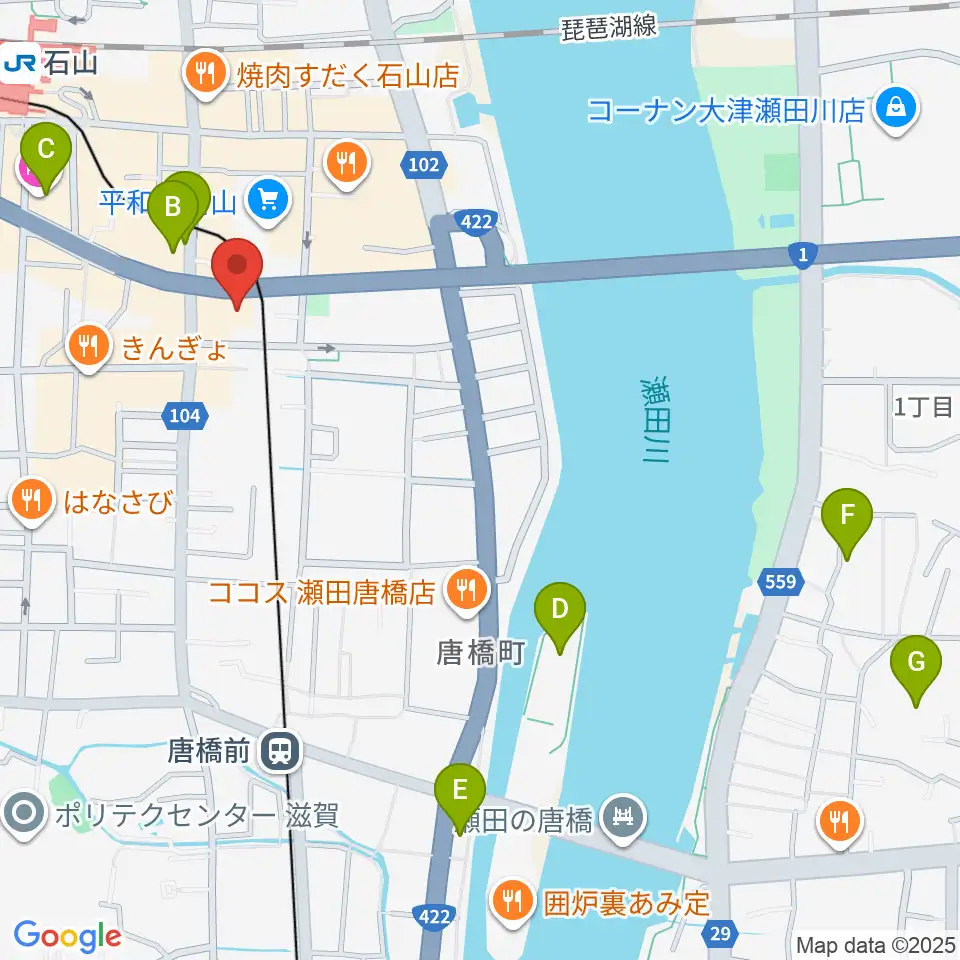 アンネの音楽教室周辺のホテル一覧地図
