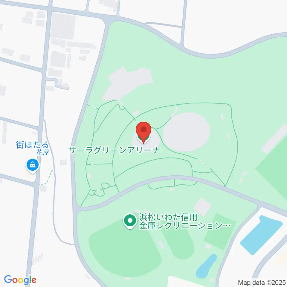 サーラグリーンアリーナ周辺のホテル一覧地図