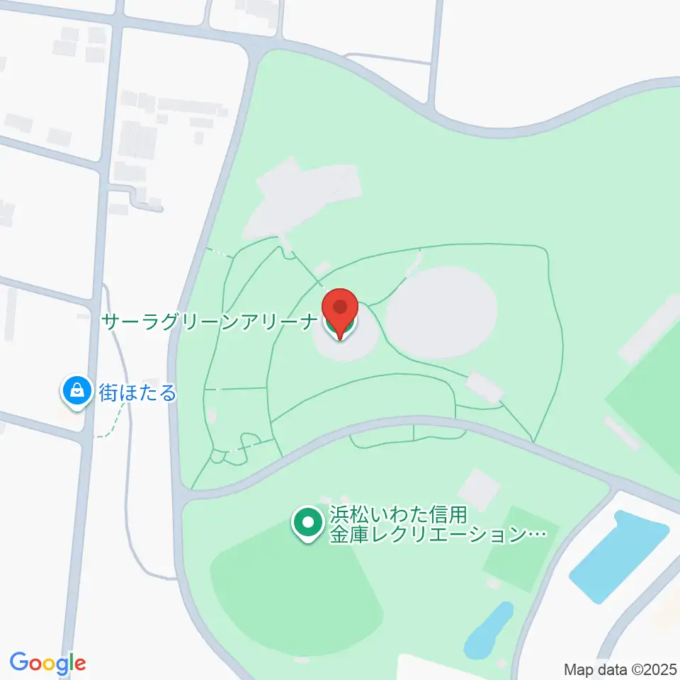 サーラグリーンアリーナ周辺のホテル一覧地図