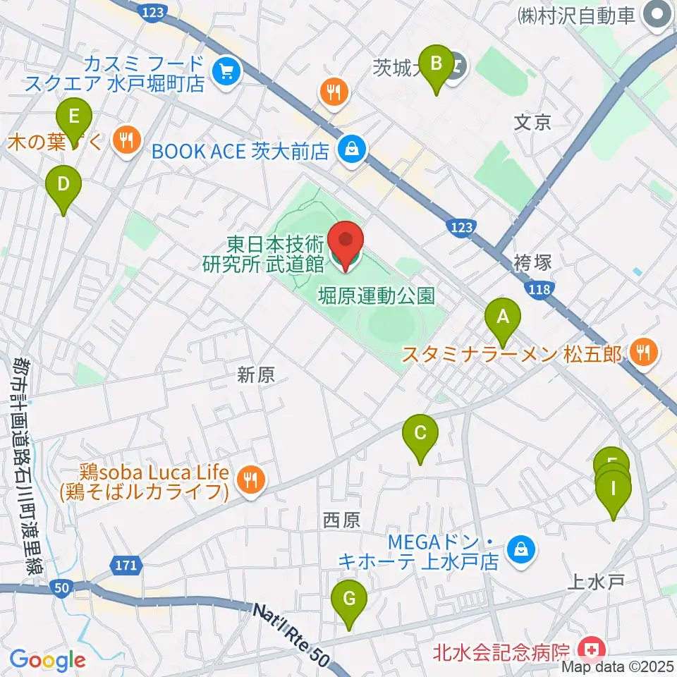 アルテンジャパン武道館周辺のホテル一覧地図