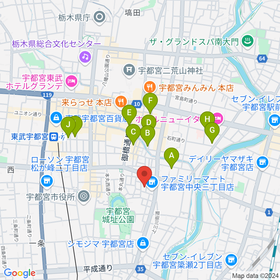 SOUND STUDIO KENT周辺のホテル一覧地図