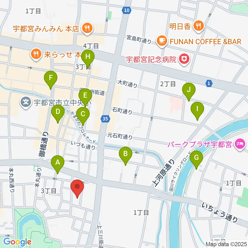 SOUND STUDIO KENT周辺のホテル一覧地図