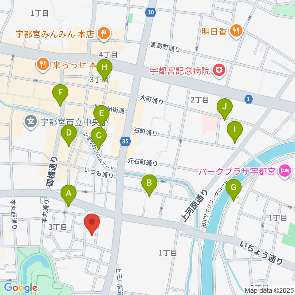 SOUND STUDIO KENT周辺のホテル一覧地図