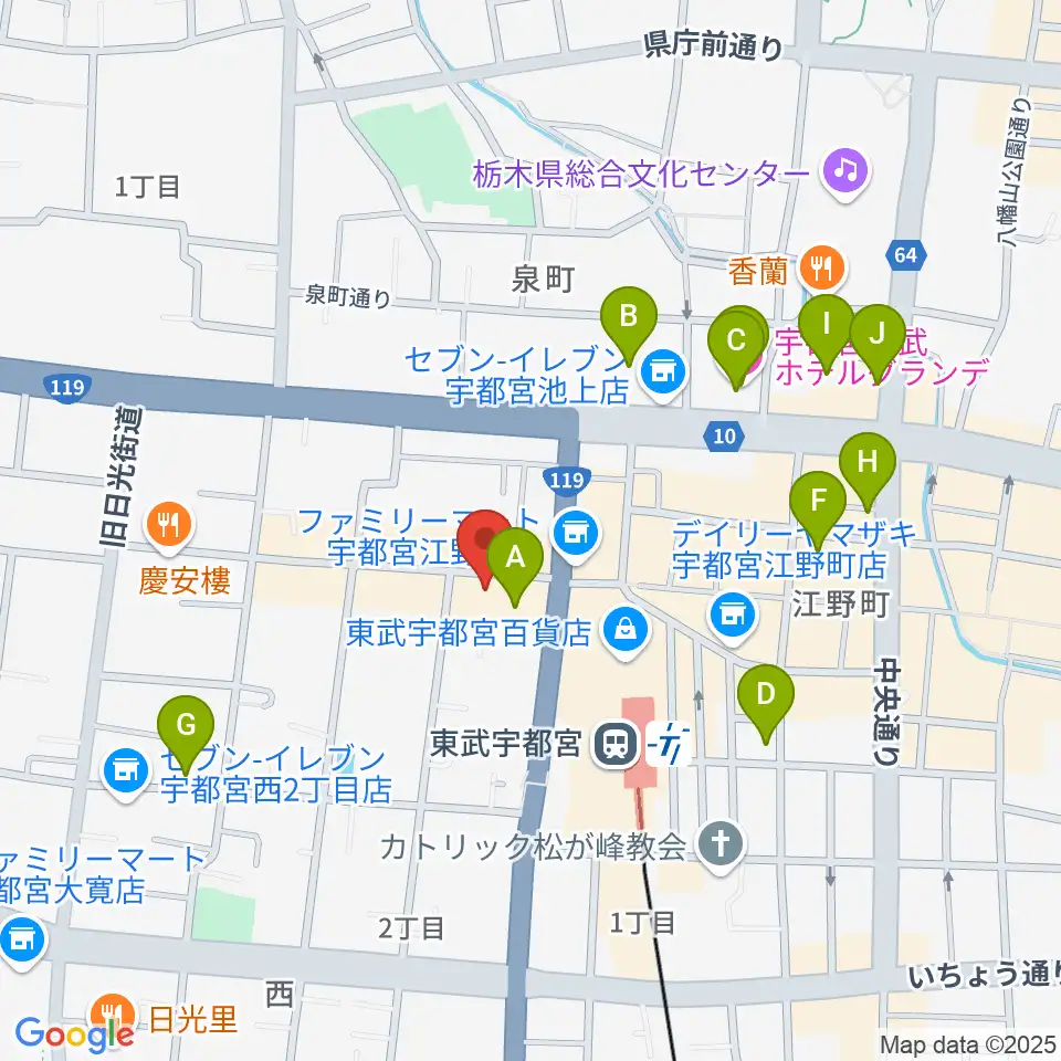 Pupu's Studio(ププズスタジオ)周辺のホテル一覧地図