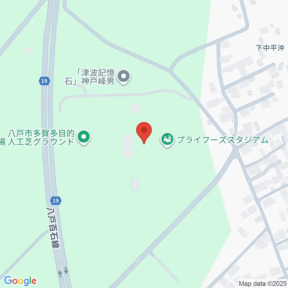 プライフーズスタジアム周辺のホテル一覧地図