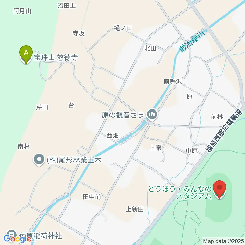 とうほう・みんなのスタジアム周辺のホテル一覧地図