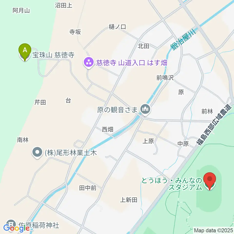 とうほう・みんなのスタジアム周辺のホテル一覧地図