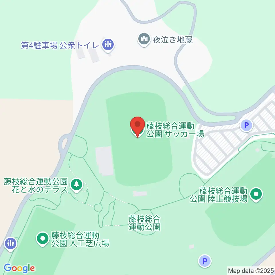 藤枝総合運動公園サッカー場周辺のホテル一覧地図