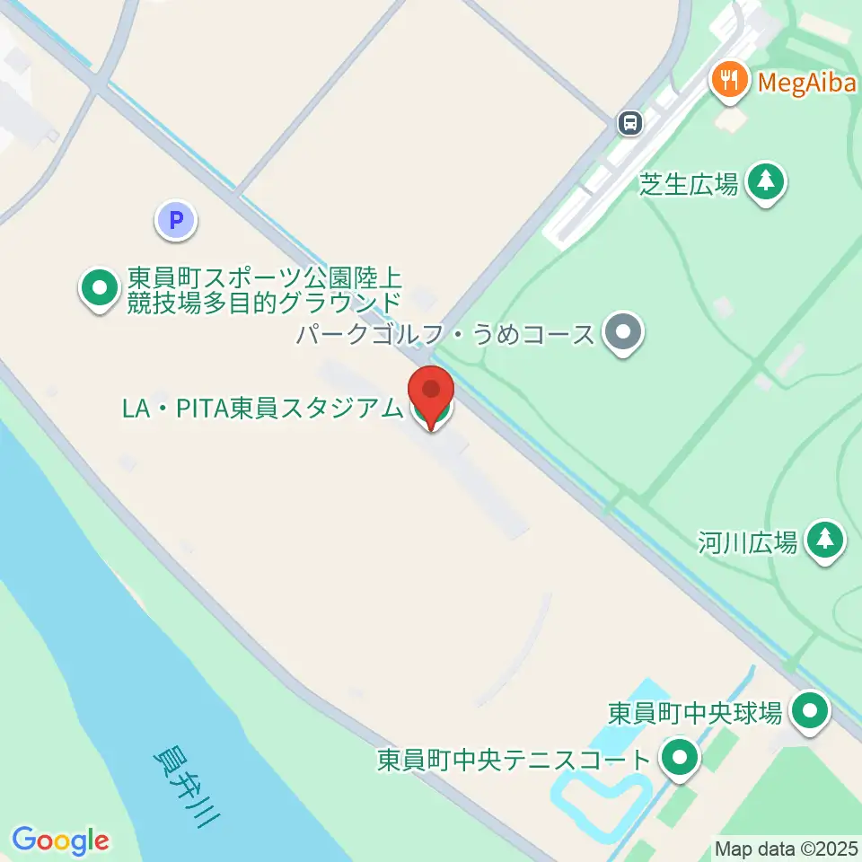 LA・PITA東員スタジアム周辺のホテル一覧地図