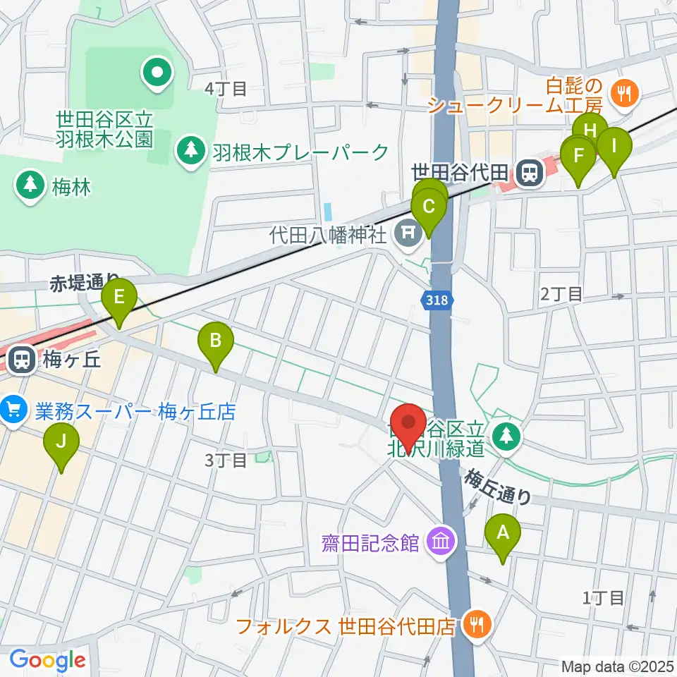 big turtle STUDIOS周辺のホテル一覧地図