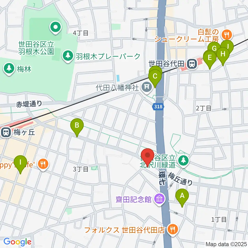 big turtle STUDIOS周辺のホテル一覧地図