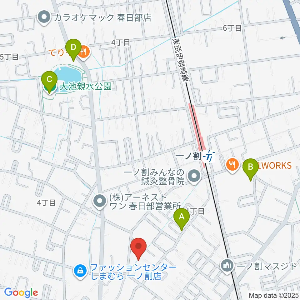 ヴァイオリン工房 IL VIOLINO周辺のホテル一覧地図