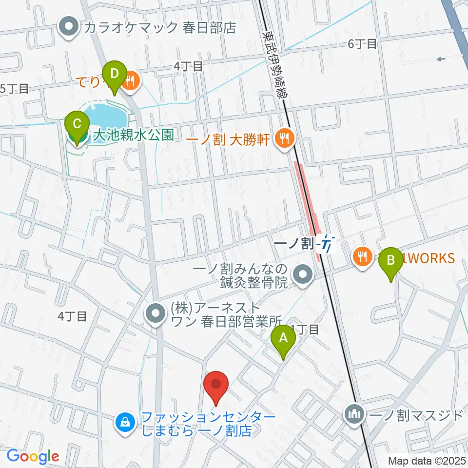 ヴァイオリン工房 IL VIOLINO周辺のホテル一覧地図
