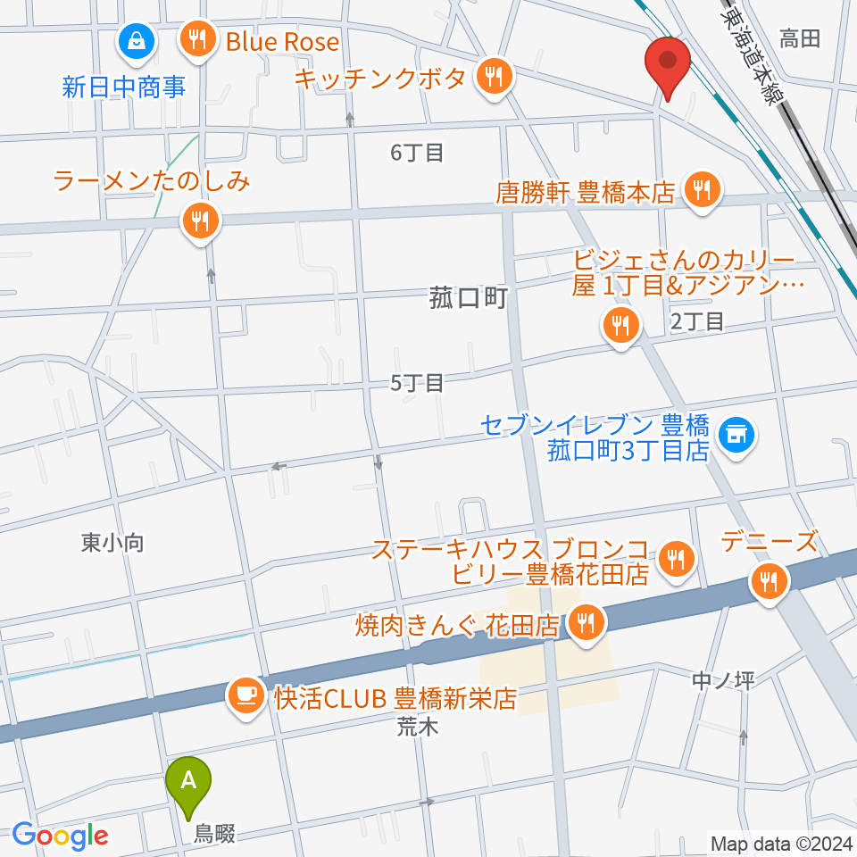 ファーストミュージック周辺のホテル一覧地図