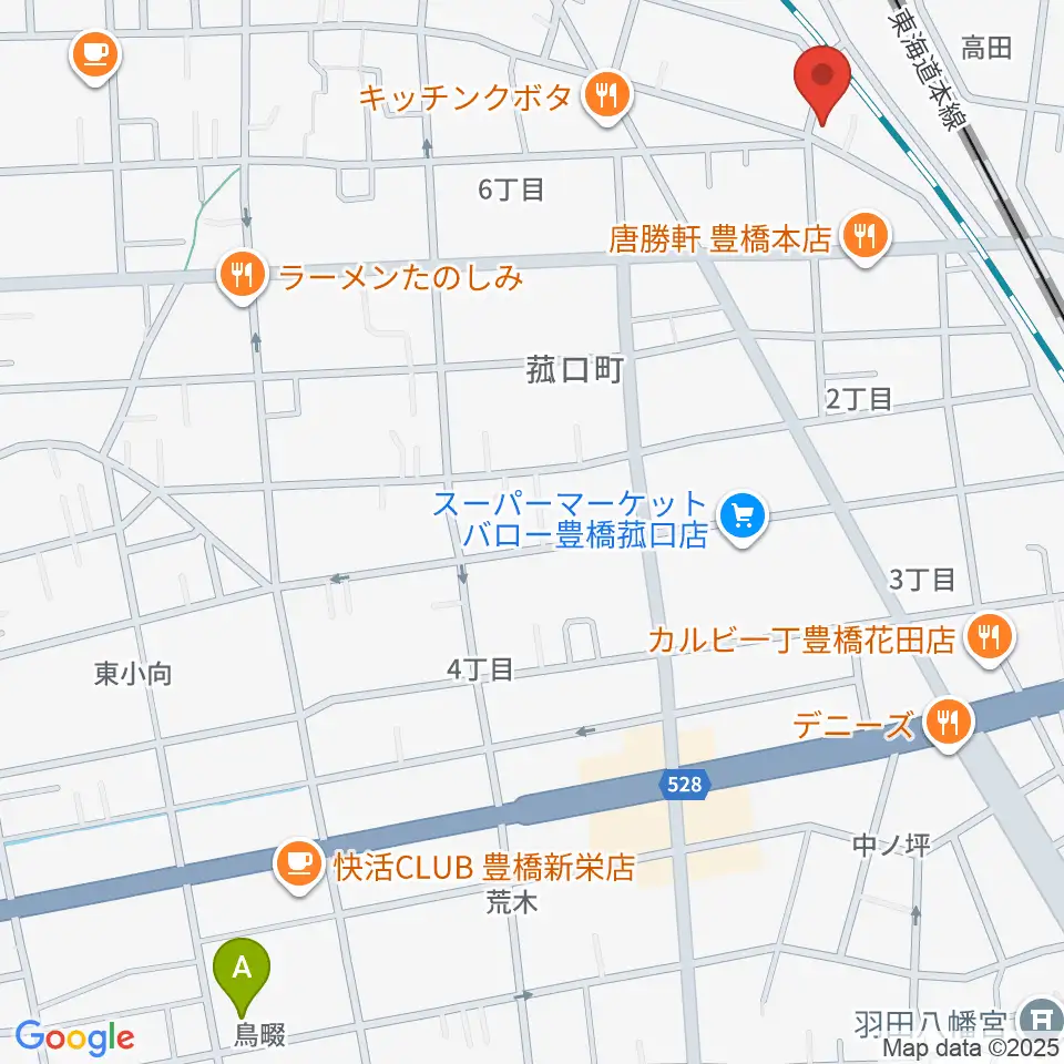 ファーストミュージック周辺のホテル一覧地図