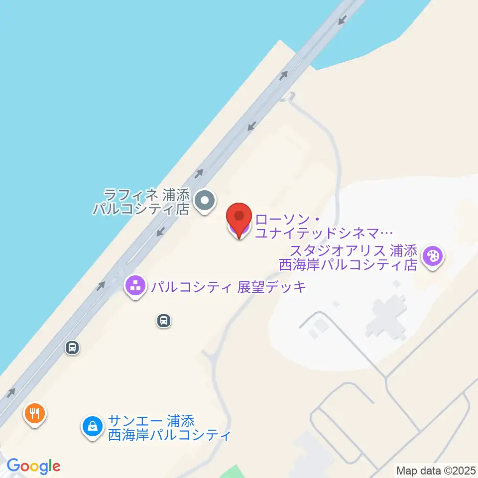 ローソン・ユナイテッドシネマPARCO CITY浦添周辺のホテル一覧地図